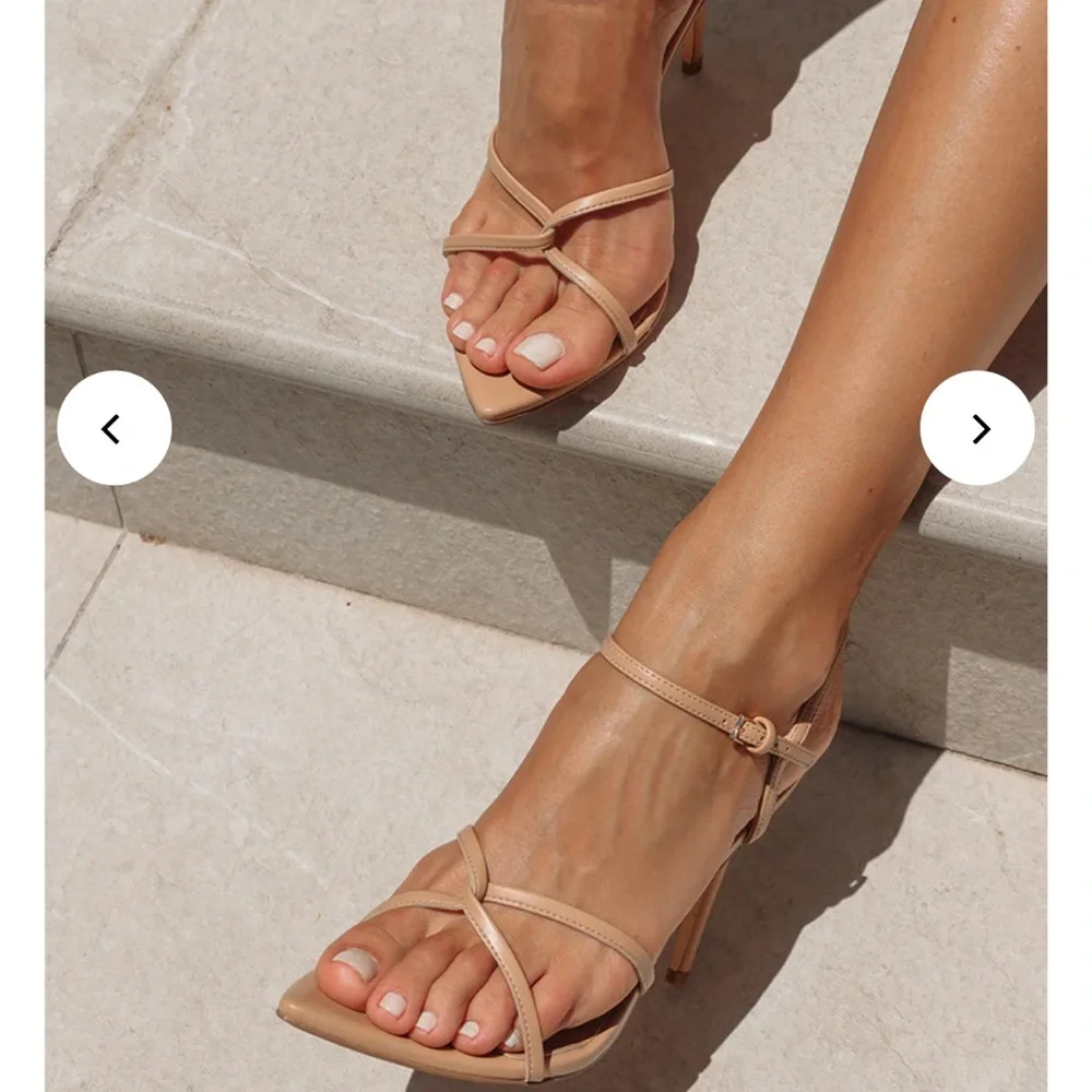 NWT Covet Shoes Aurelia Nude Stiletto - Picture 1 of 10